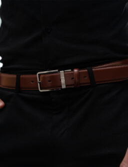 Dwustronny Brązowy Pasek