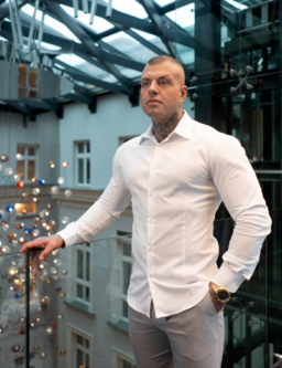 Koszula Biały Twill