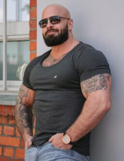 T-shirt Żuan Antracytowy