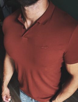 Koszulka Bordowa Polo